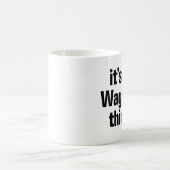 ein Waggonstück Kaffeetasse (Mittel)