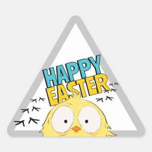 Ein wahnhaftes Huhn! Aufkleber