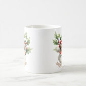 Ein wahnsinniger Steampunk-Weihnachtsmann Kaffeetasse (Mittel)