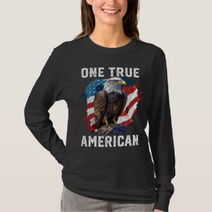 Ein wahrer amerikanischer Weißkopfseeadler Amerika T-Shirt