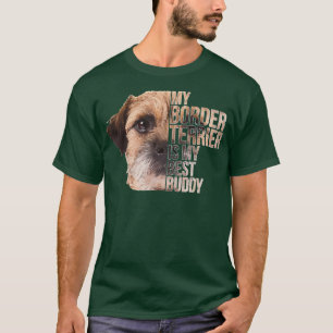 Ein wahrer Freund-Grenz-Terrier T spendet Hund Lov T-Shirt