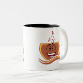 Ein wahrer Kaffeetrinker  Zweifarbige Tasse (VorderseiteRechts)