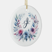 "Ein wahrer Liebe im Vollblut"-Ornament Keramik Ornament (Rechts)