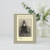 Ein wahrer Unsinn - Ein Affe im Anzug Postkarte (Stehend Vorderseite)