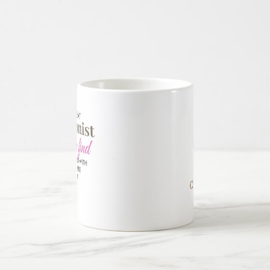 Ein wahrhaft großer Rezeptionist - Personalisierte Kaffeetasse (Mittel)