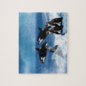 Ein Wal einer Welt Puzzle (Vertikal)