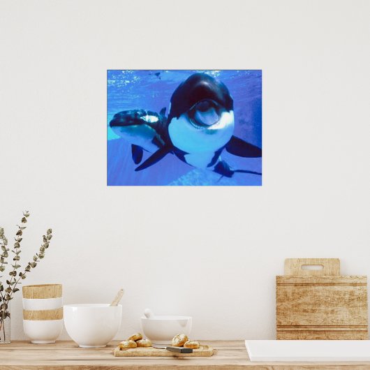 Ein Wal einer Zeit Poster (Küche)