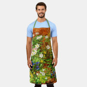 Ein Waldboden mit Anemonen und Violetten Schürze (Getragen)