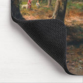 Ein Waldspaziergang - Emil Barbarini Mousepad (Ecke)