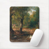 Ein Waldspaziergang - Emil Barbarini Mousepad (Mit Mouse)