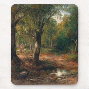 Ein Waldspaziergang - Emil Barbarini Mousepad