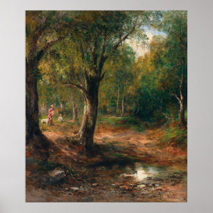 Ein Waldspaziergang - Emil Barbarini Poster