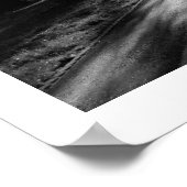 Ein Waldspaziergang: Mizumoto Park, Tokio Poster (Ecke)