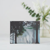 ein Waldspaziergang Postkarte (Stehend Vorderseite)