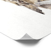 Ein Waldspaziergang VIII Poster (Ecke)