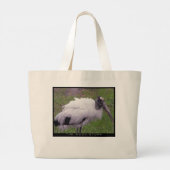 Ein Waldstorch Jumbo Stoffbeutel (Rückseite)