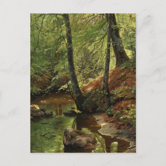 Ein Waldstrom (1895) Postkarte (Vorderseite)