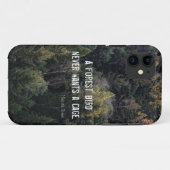 Ein Waldvogel Will nie ein Käfigdesign Case-Mate iPhone Hülle (Rückseite (Horizontal))