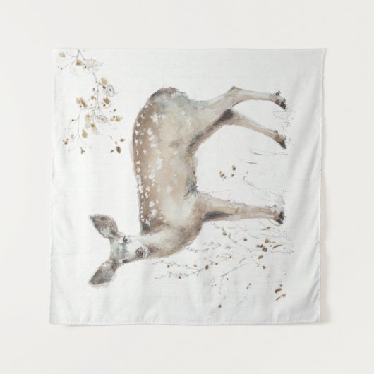 Ein Waldweg IX Wandteppich (Vorderseite)