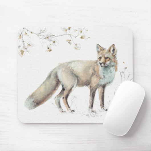 Ein Waldweg XI Mousepad (Mit Mouse)