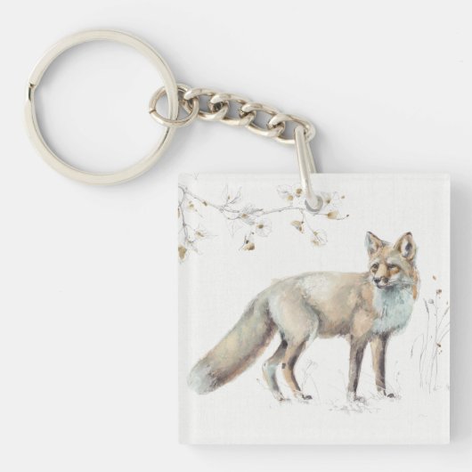 Ein Waldweg XI Schlüsselanhänger (Vorderseite)