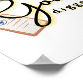 Ein Wandkunstposter Poster (Ecke)