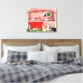 Ein warmer Ort Leinwanddruck (Insitu (Schlafzimmer))