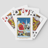 Ein warmes Willkommen Weihnachten Weihnachten Cust Spielkarten (Rückseite)