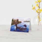 Ein was für PaareLoon Notecard Karte (Gelbe Blume)