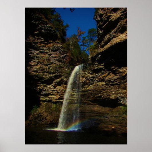Ein Wasserfall Poster (Vorne)