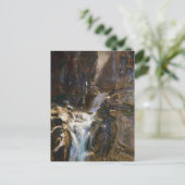 Ein Wasserfall von John Singer Sargent Postkarte (Stehend Vorderseite)