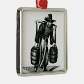 Ein Wasserträger Silbernes Ornament (Rechts)