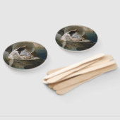 Ein Water Baby in Seashell von Bikini Nymph gefund Fächer (Non-assembled)