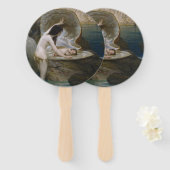 Ein Water Baby in Seashell von Bikini Nymph gefund Fächer (Vorne und Hinten)