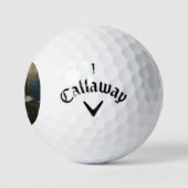 Ein Water Baby in Seashell von Bikini Nymph gefund Golfball (Logo)