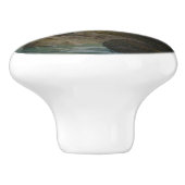 Ein Water Baby in Seashell von Bikini Nymph gefund Keramikknauf (Seitenansicht)