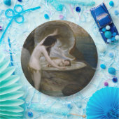 Ein Water Baby in Seashell von Bikini Nymph gefund Pappteller (Party)