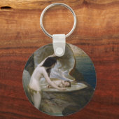 Ein Water Baby in Seashell von Bikini Nymph gefund Schlüsselanhänger (Vorderseite)