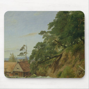 Ein Watermill in Christiania, c.1834 Mousepad