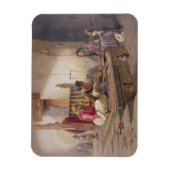 Ein Weber in Esna, eine von 24 Abbildungen produzi Magnet (Vertikal)