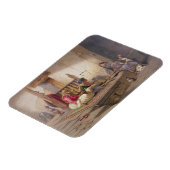 Ein Weber in Esna, eine von 24 Abbildungen produzi Magnet (Linke Seite)