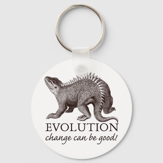 Ein Wechsel der Evolution kann gut sein! Schlüsselanhänger (Vorderseite)