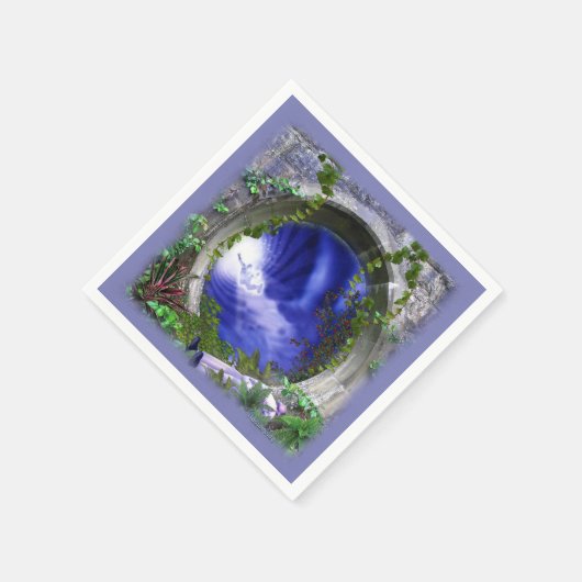 Ein Weck Serviette (Ecke)