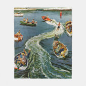 Ein Weck von Ben Kimberly Buttone Fleecedecke (Vorderseite)