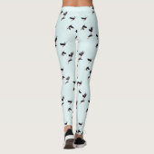 Ein Wedge von Ibises im Flug Leggings (Rückseite)