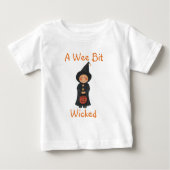 Ein wee biss geficktes Halloween-Shirt Baby T-shirt (Vorderseite)