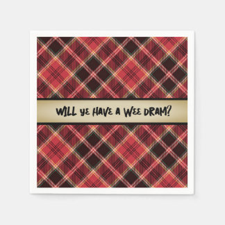 Ein Wee Dram von Scotch Paper Untersetzer Serviette