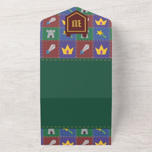 Ein Wee's Fantasy Quilt All-in-One-Einladung All In One Einladung (Außenbereich)