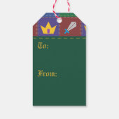 Ein Wee's Fantasy Quilt-Geschenk-Tag Geschenkanhänger (Rückseite)