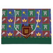 Ein Wee's Fantasy Quilt Geschenktasche Große Geschenktüte (Vorderseite)